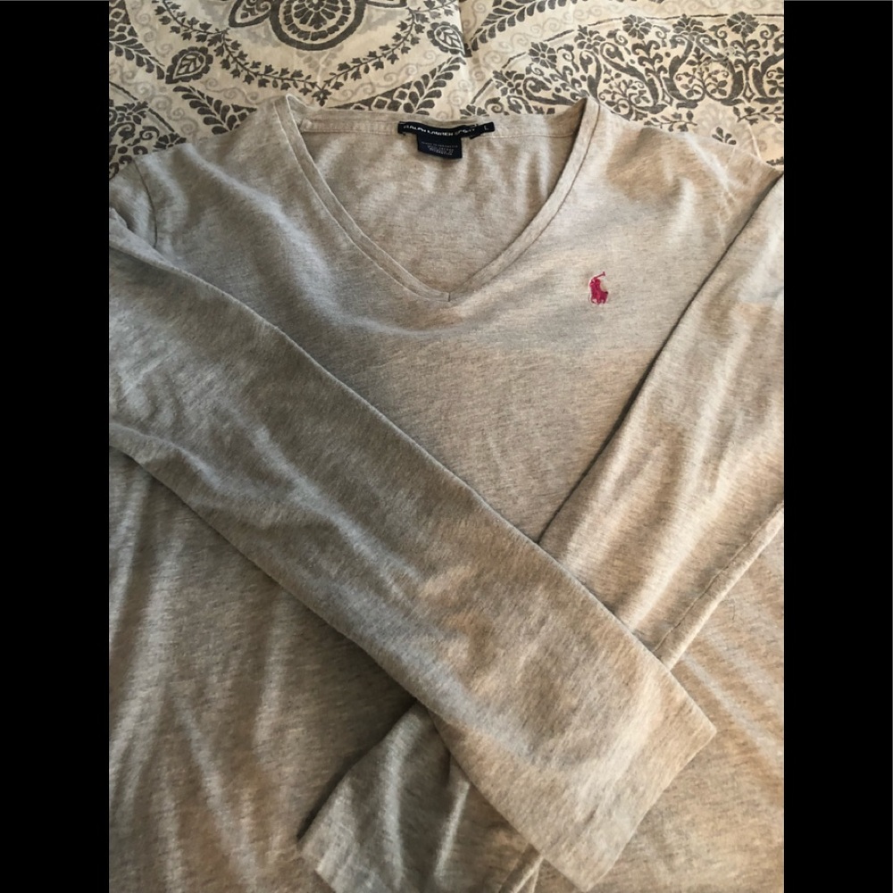 Long sleeve polo tshirt